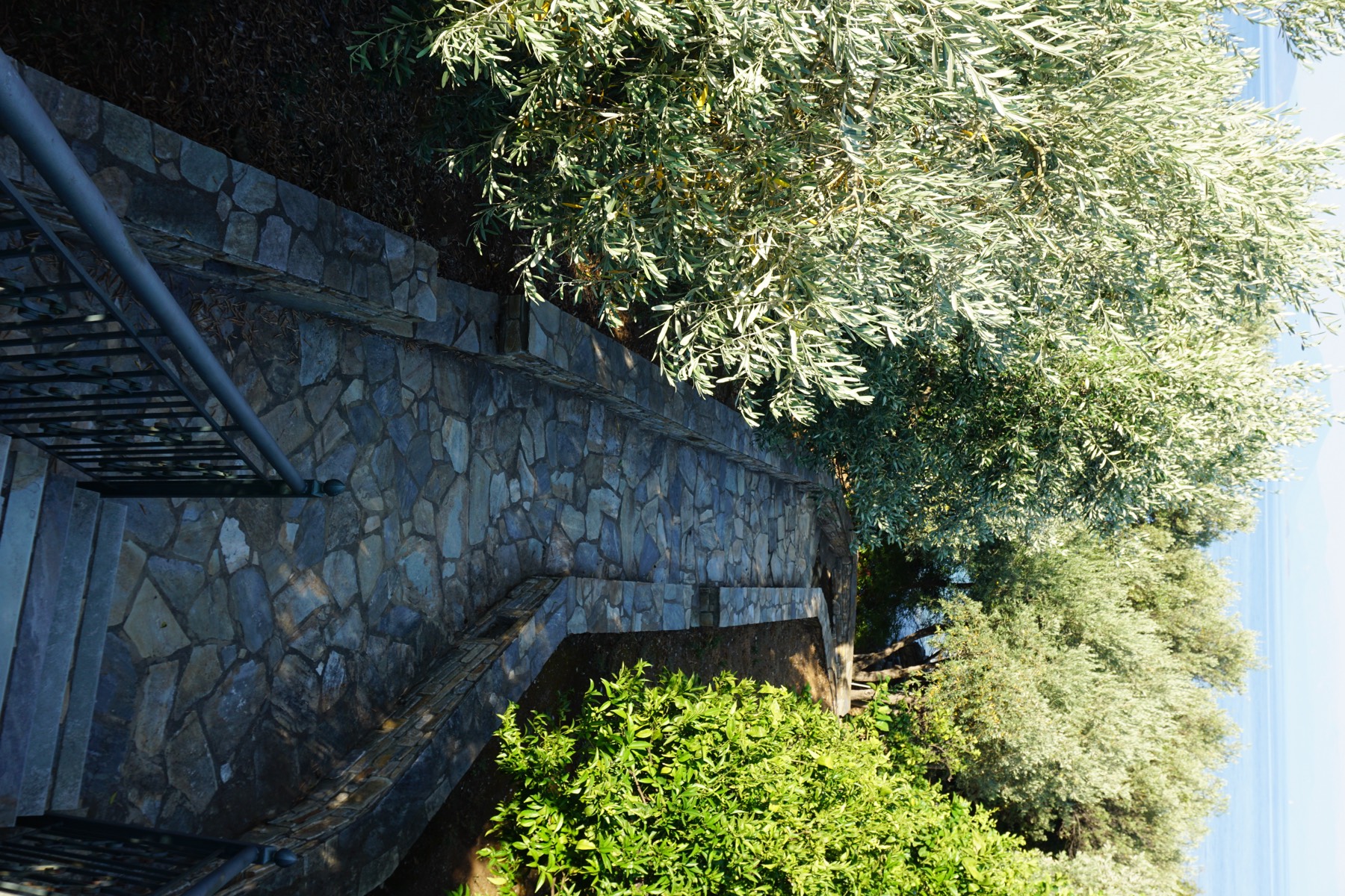 Stone path to the sea